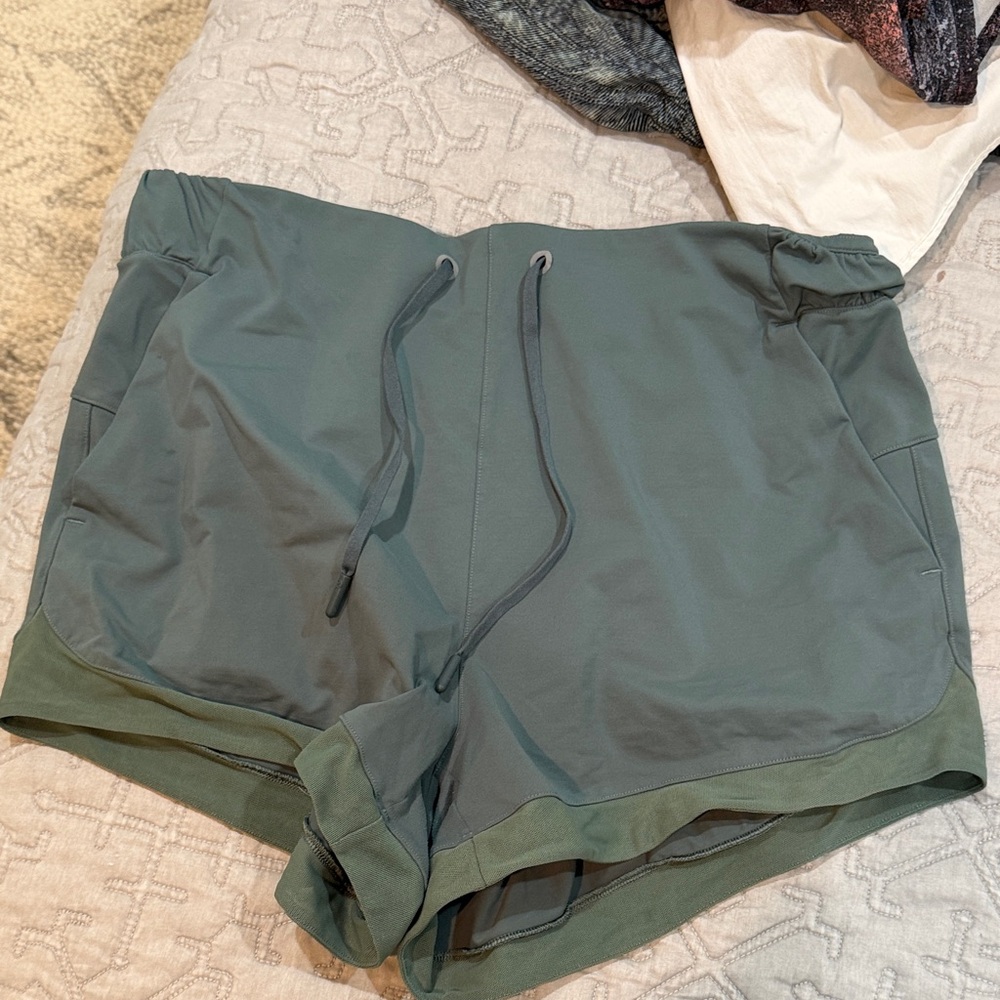 lululemon athletica Teal Athletic Shorts